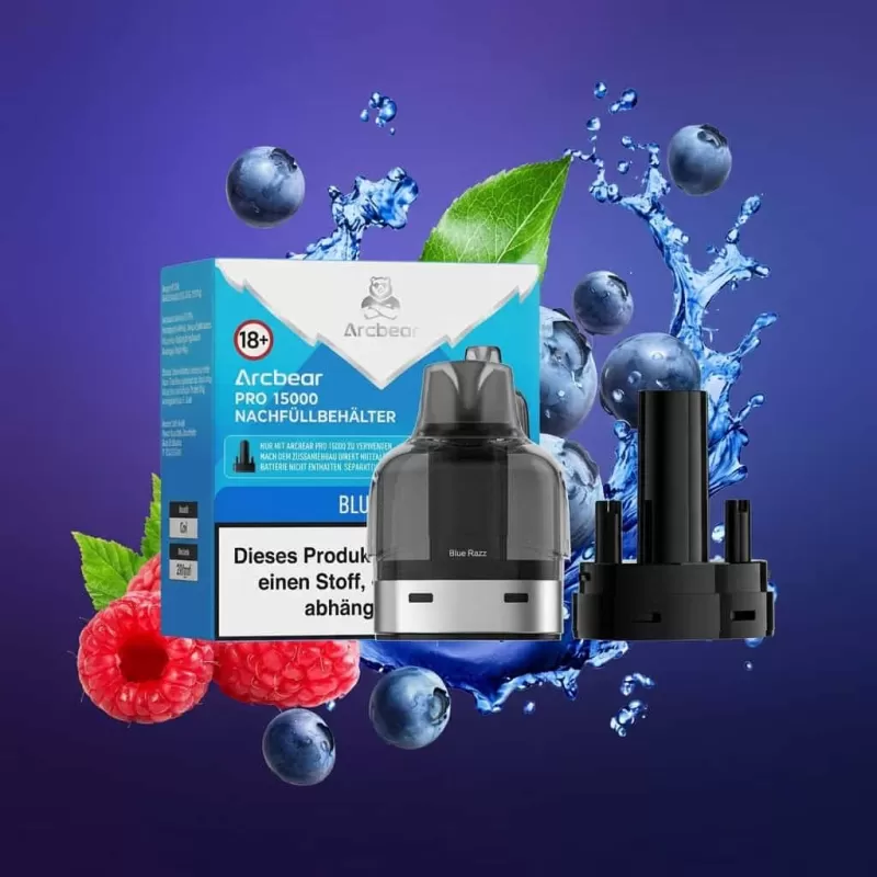 arcbear pro POD blue razz