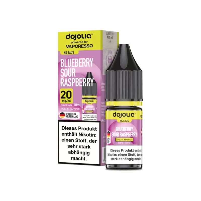 Dojoliq – Blueberry Sour Raspberry 10ml - Image 3