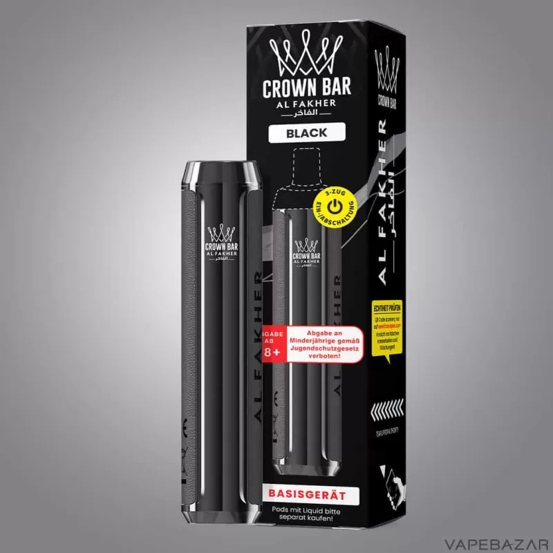 Crown Bar Al Fakher Basisgerät – Black