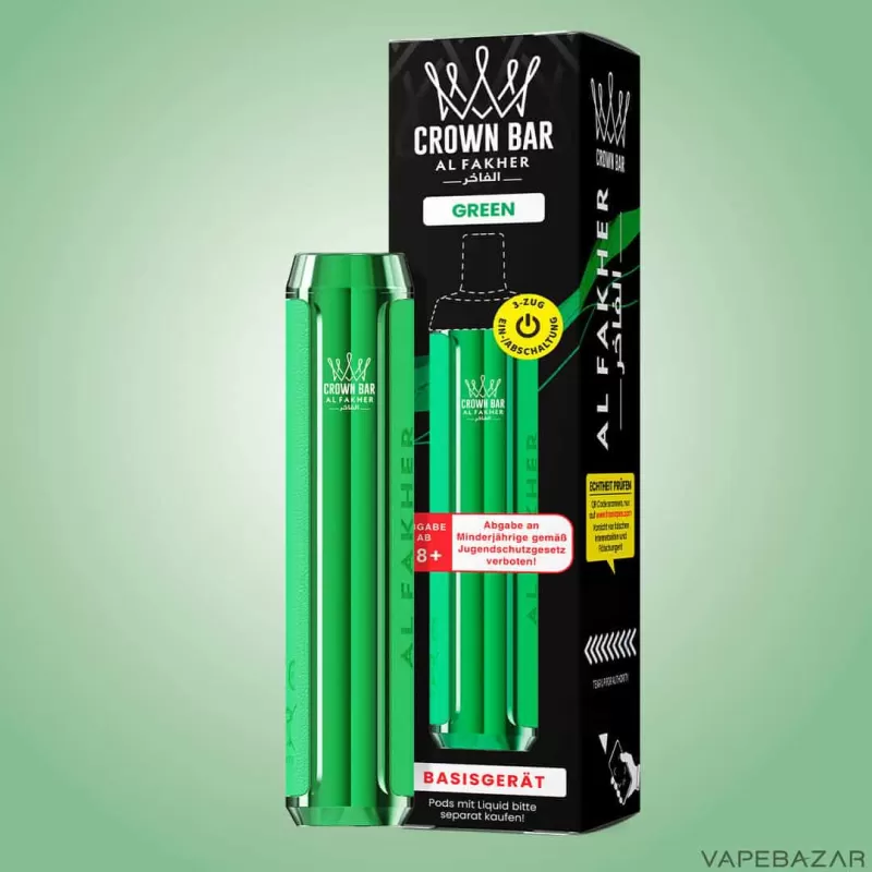 Crown Bar Al Fakher Basisgerät – Green