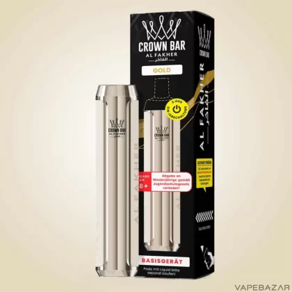 Crown Bar Al Fakher Basisgerät – Gold
