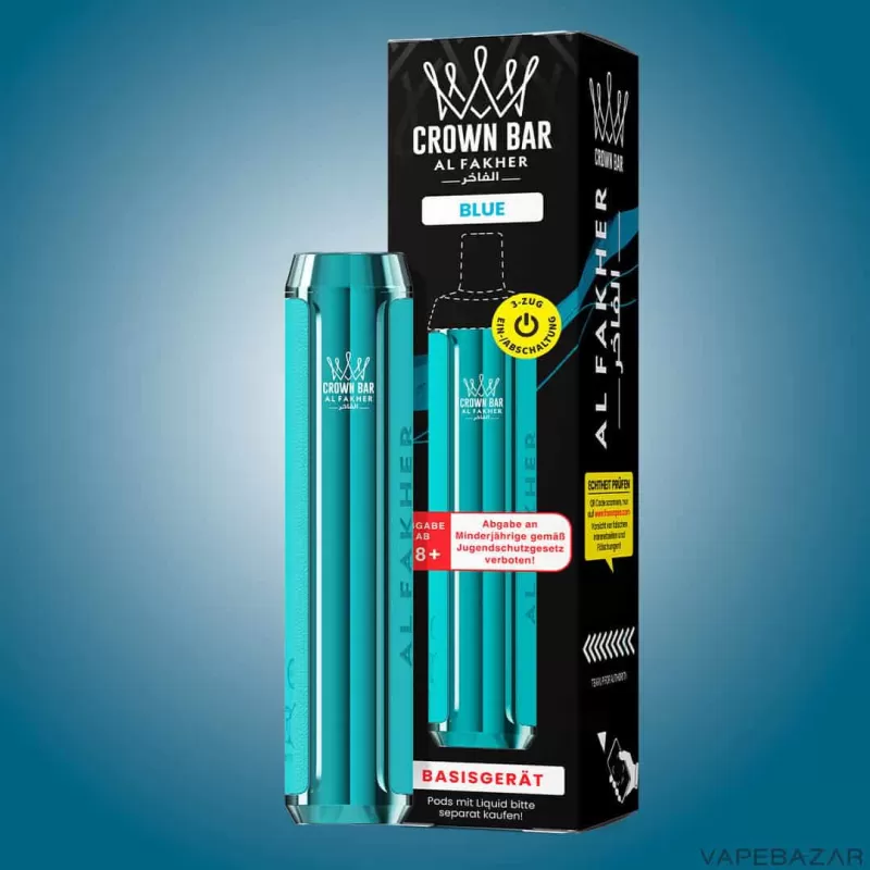 Crown Bar Al Fakher Basisgerät – Blue