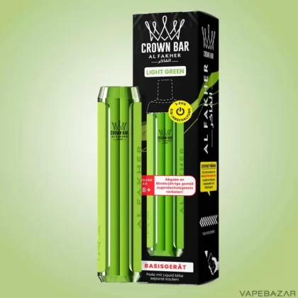Crown Bar Al Fakher Basisgerät – Light Green