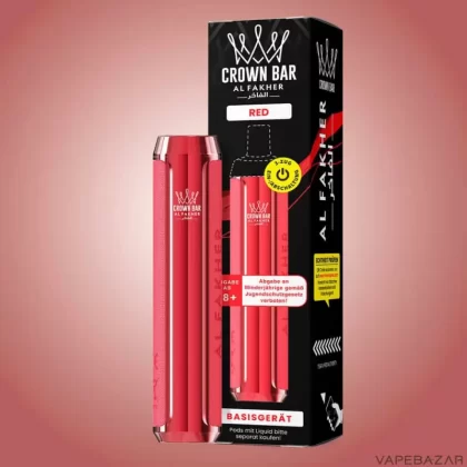 Crown Bar Al Fakher Basisgerät – Red