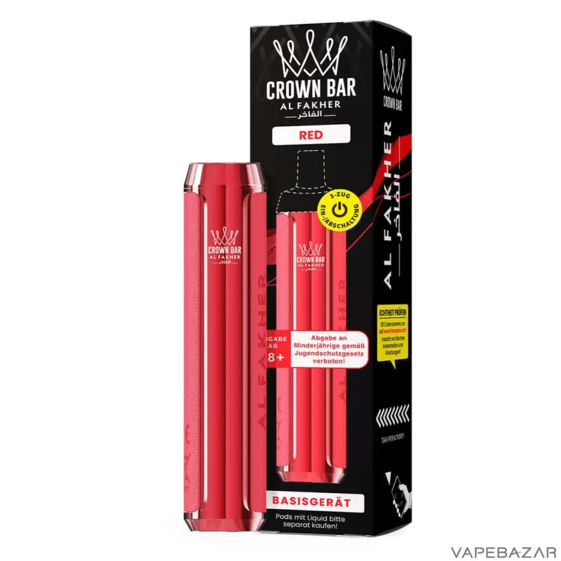 Crown Bar Al Fakher Basisgerät – Red - Image 2