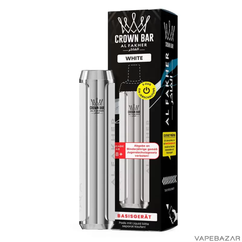 Crown Bar Al Fakher Basisgerät – White - Image 2
