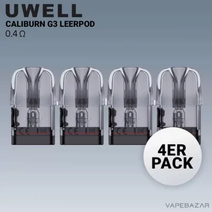 UWELL Caliburn G3 Refillable Pods – 0,4 Ohm