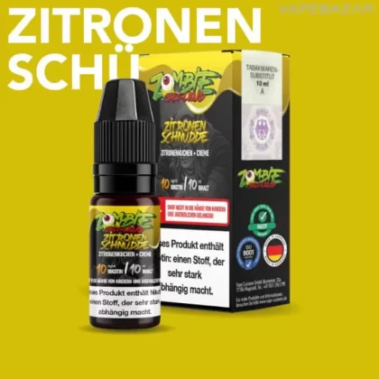 Zombie Nikotinsalz Liquid – Zitronenschnüdde