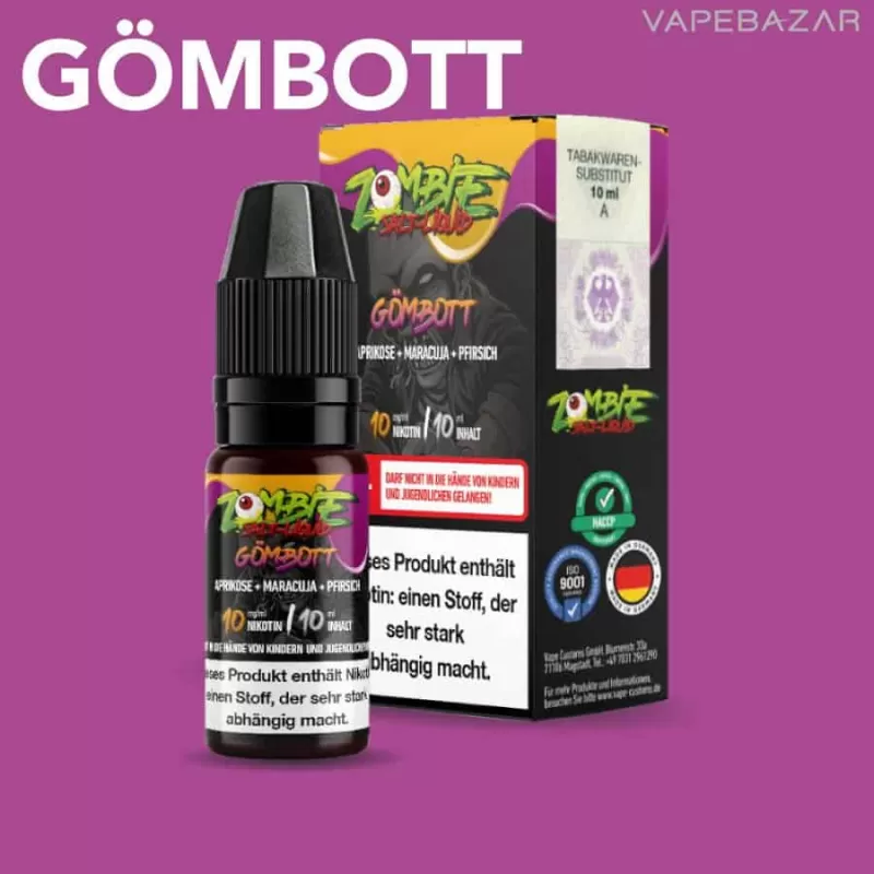 Zombie Nikotinsalz Liquid – Gömbott