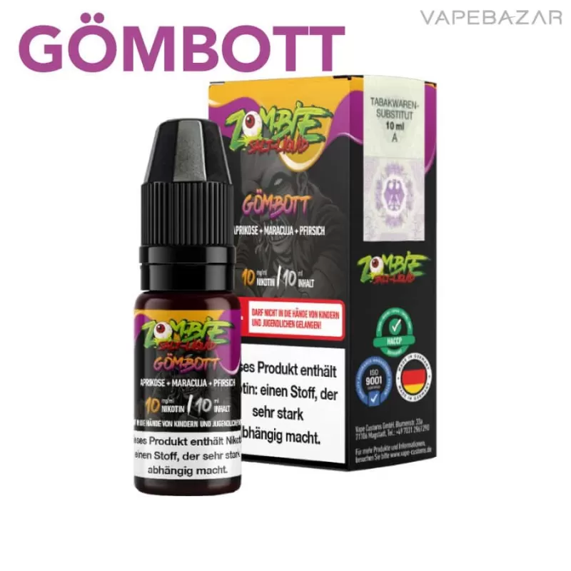 Zombie Nikotinsalz Liquid – Gömbott - Image 2