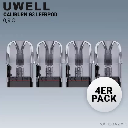 UWELL Caliburn G3 Refillable Pods – 0,9 Ohm