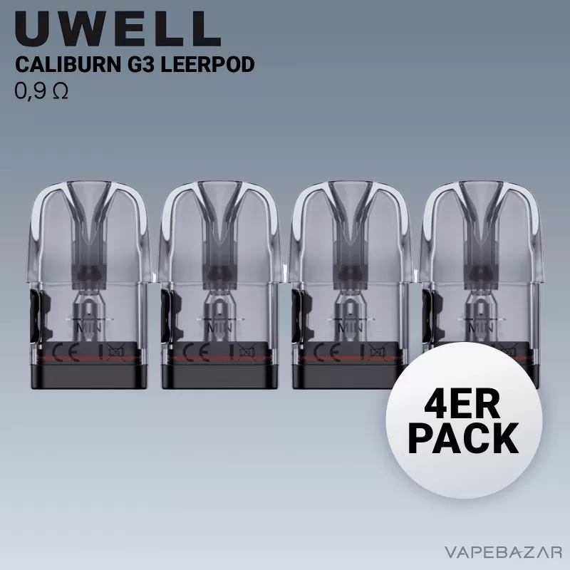 UWELL Caliburn G3 Refillable Pods – 0,9 Ohm