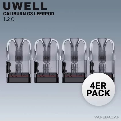 UWELL Caliburn G3 Refillable Pods – 1,2 Ohm