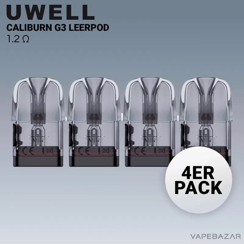 UWELL Caliburn G3 Refillable Pods – 1,2 Ohm