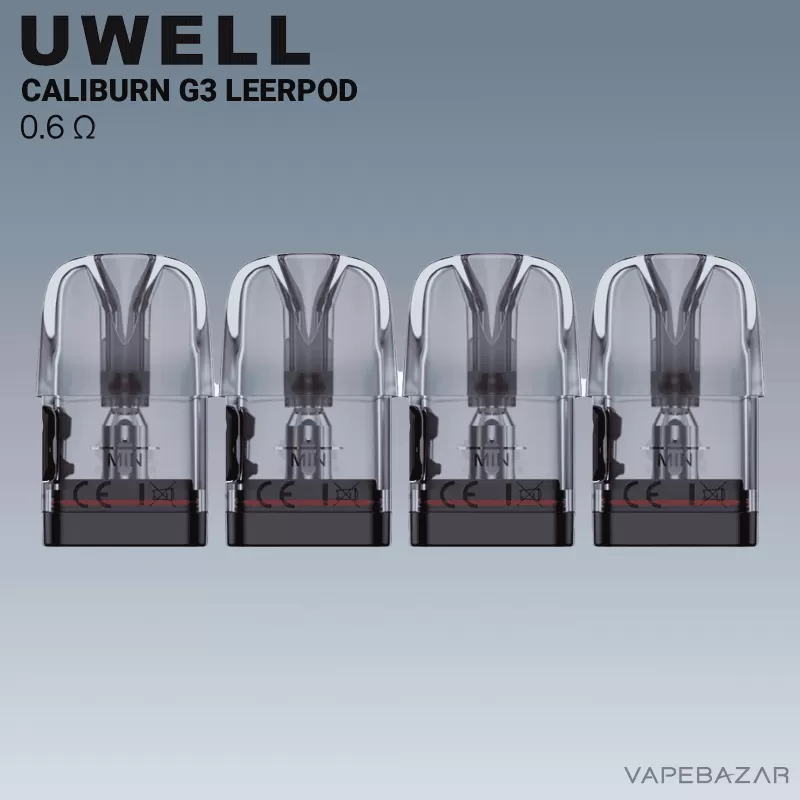 UWELL Caliburn G3 Refillable Pods – 0,6 Ohm - Image 2