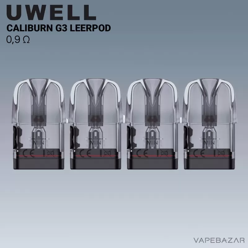 UWELL Caliburn G3 Refillable Pods – 0,9 Ohm - Image 2