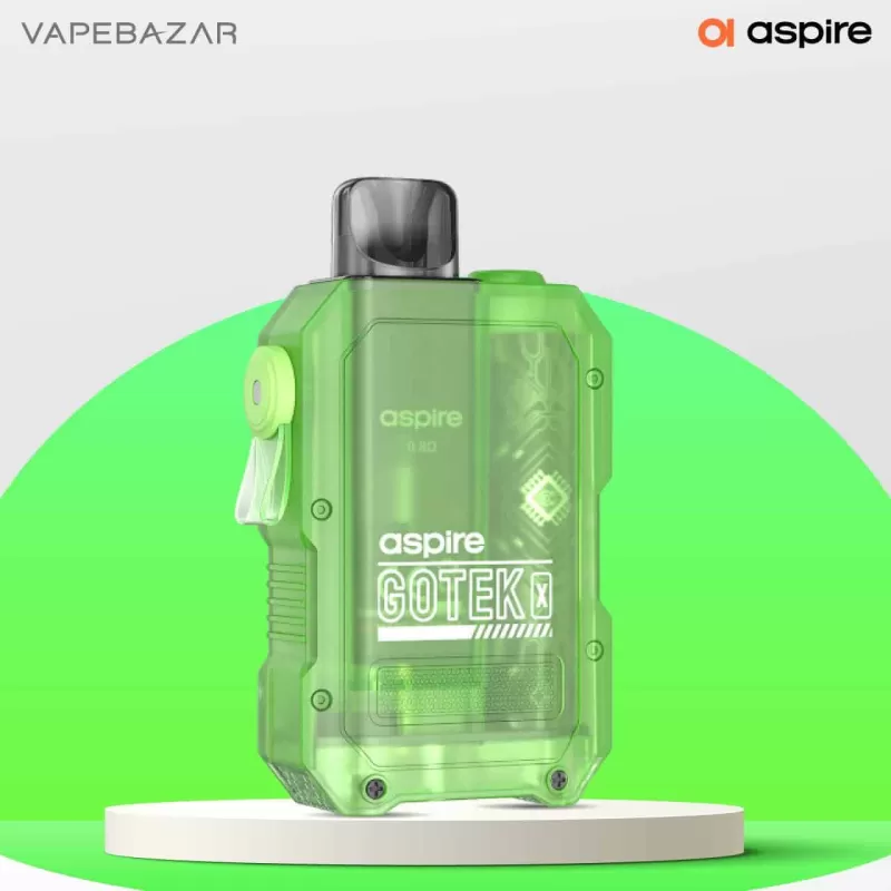 Aspire – Gotek X – Pod Kit – Matt Grün