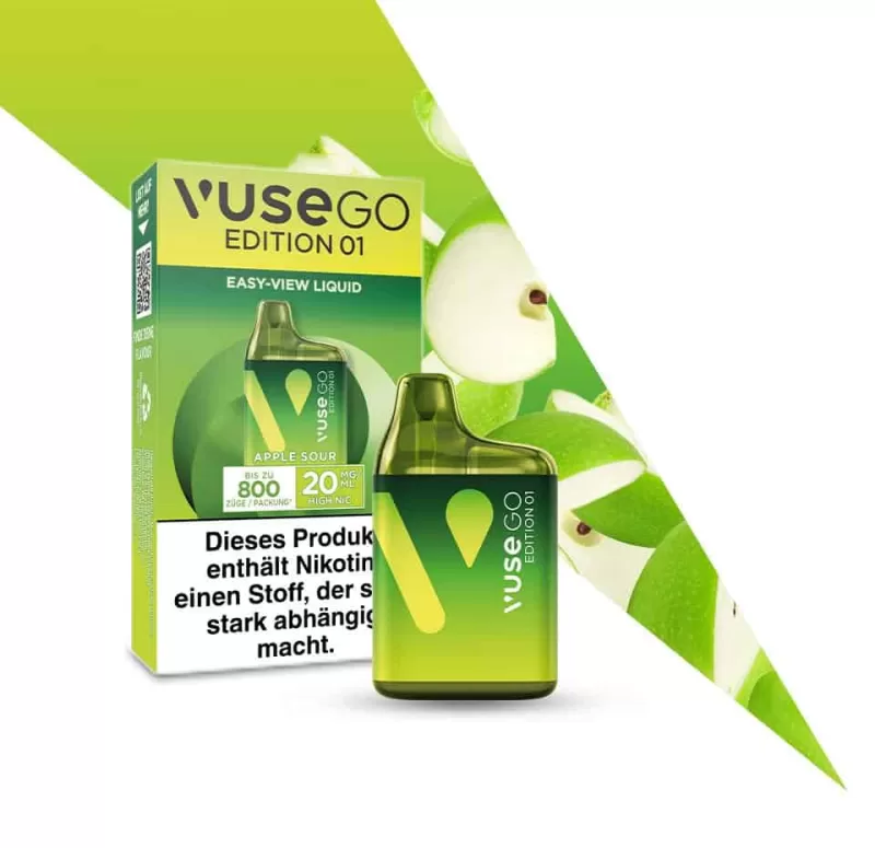 Vuse Go 800 – Apple Sour