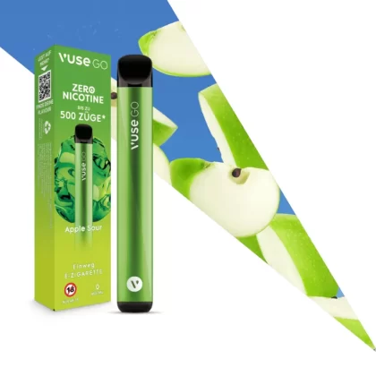 Vuse GO – Apple Sour | Zero Nicotine
