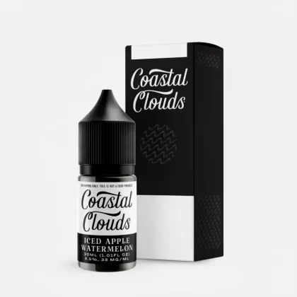 ICED Apple Watermelon Nicotine Salt Formulation Vape Juice