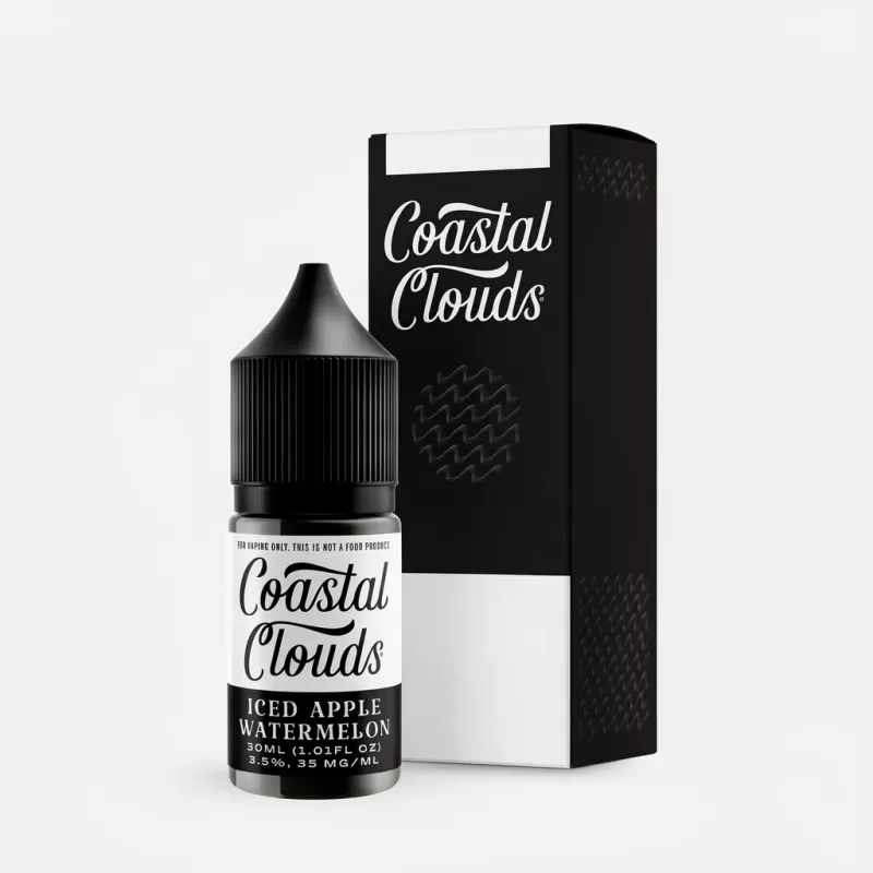 ICED Apple Watermelon Nicotine Salt Formulation Vape Juice