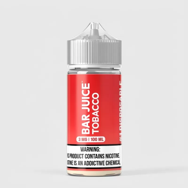Tobacco – Bar Juice – 100mL | 70% VG Classic Tobacco E-Juice