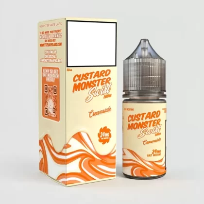 Creamsicle SALT Custard Monster Swirl 30mL Nicotine Salt