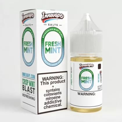 Fresh Mint SALT – Innevape E-Liquids – 30mL Made in USA Vape