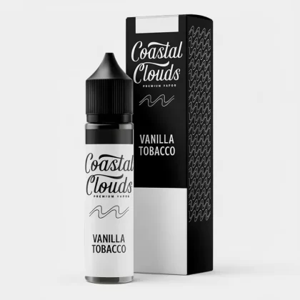 Vanilla Tobacco – Coastal Clouds – 60mL Made In USA E-Liquid