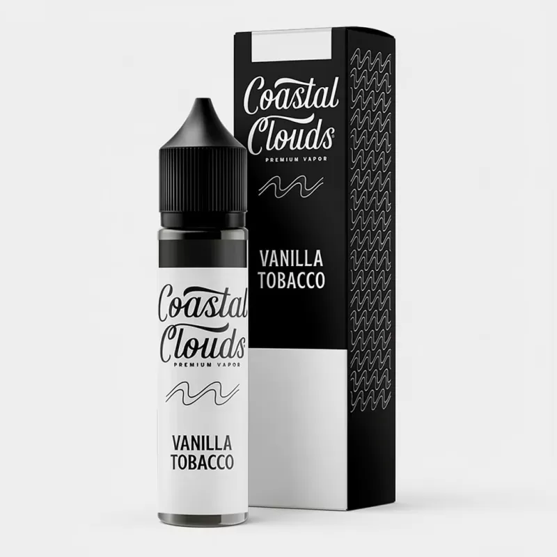 Vanilla Tobacco – Coastal Clouds – 60mL Made In USA E-Liquid