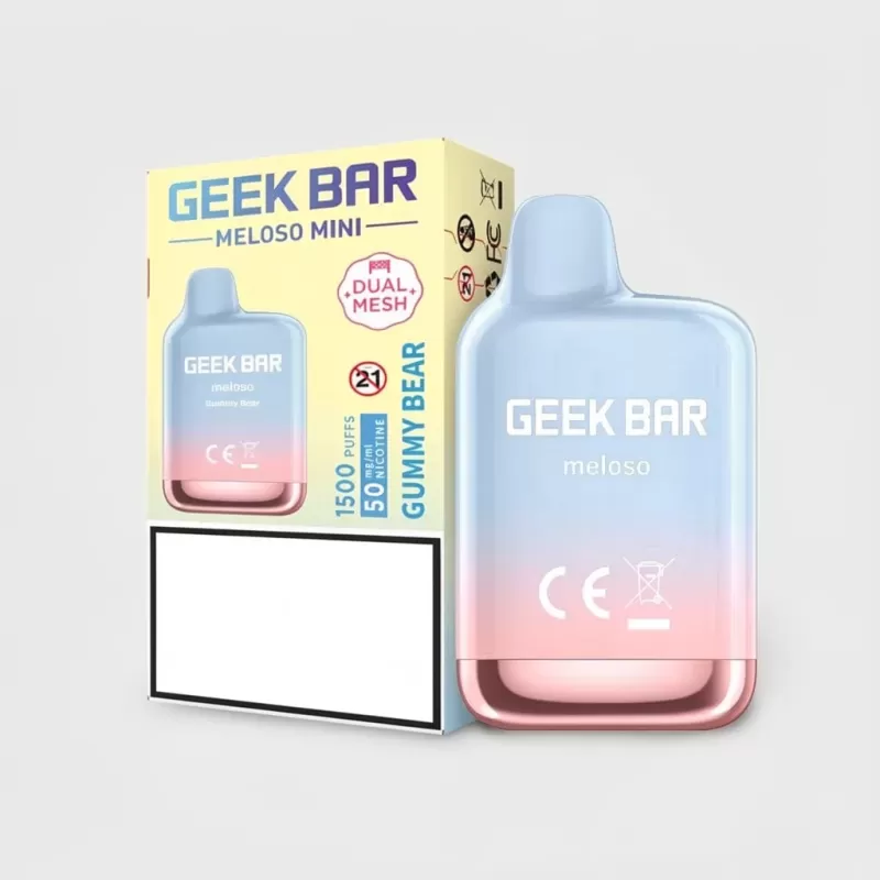 Geek Bar Meloso Mini 1500 Disposable Dual Mesh Coil Vape Pen - Image 2