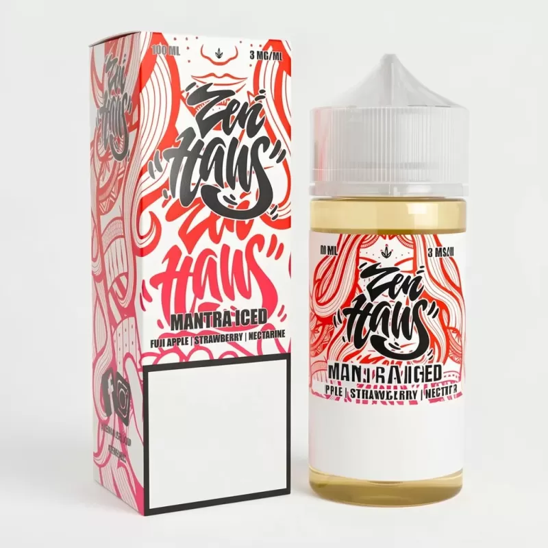 Mantra ICED – Zen Haus – 100mL – Made in USA Vape Juice