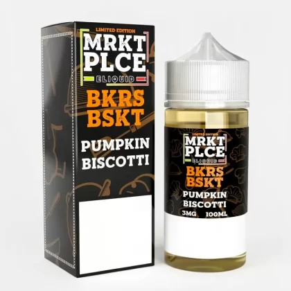 Pumpkin Biscotti – MRKT PLCE – 100mL – 70% VG – Vape Juice