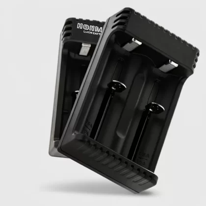 HOHM SCHOOL 2A 2 Bay Battery Charger – 0.5V Li-Ion Recovery