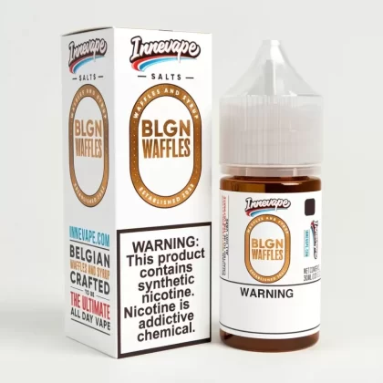 BLGN Waffles SALT by Innevape 30mL Nicotine Salt Made in USA