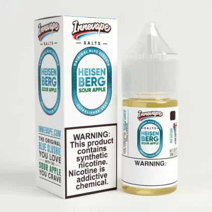 Heisenberg Sour Apple SALT – Innevape Made in USA Vape Juice