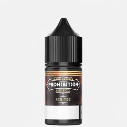 Sin Tax SALT – Prohibition Juice Co. – 30mL Made in USA Vape