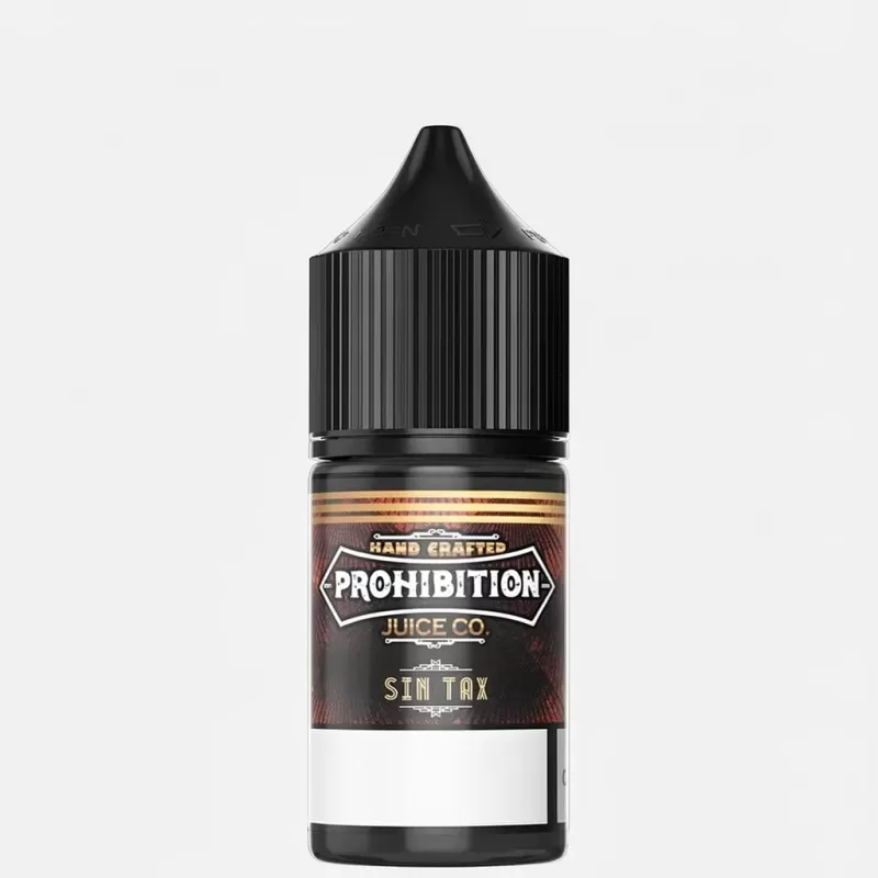 Sin Tax SALT – Prohibition Juice Co. – 30mL Made in USA Vape