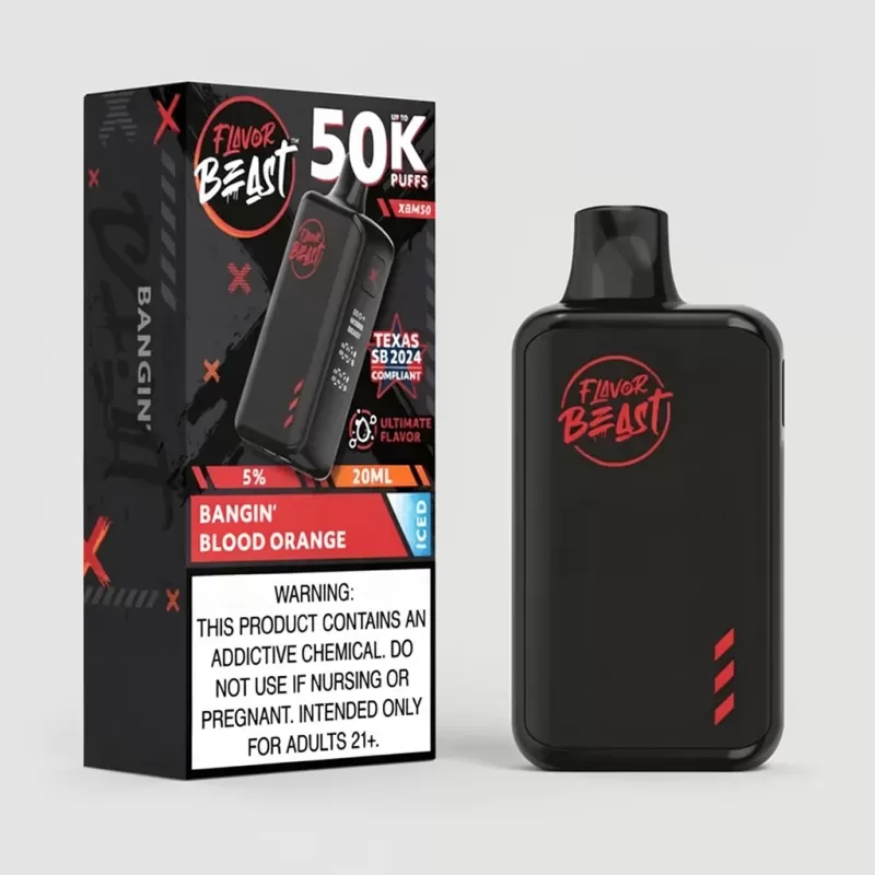 Flavor Beast XBM50 50K Disposable 850mAh Rechargeable Vape - Image 2