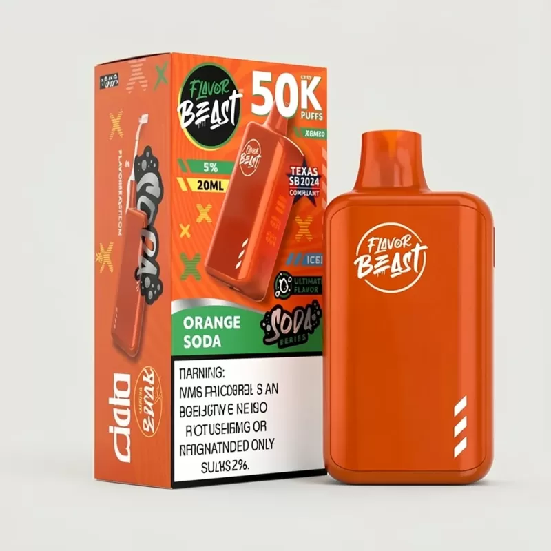 Flavor Beast XBM50 50K Disposable 850mAh Rechargeable Vape - Image 3