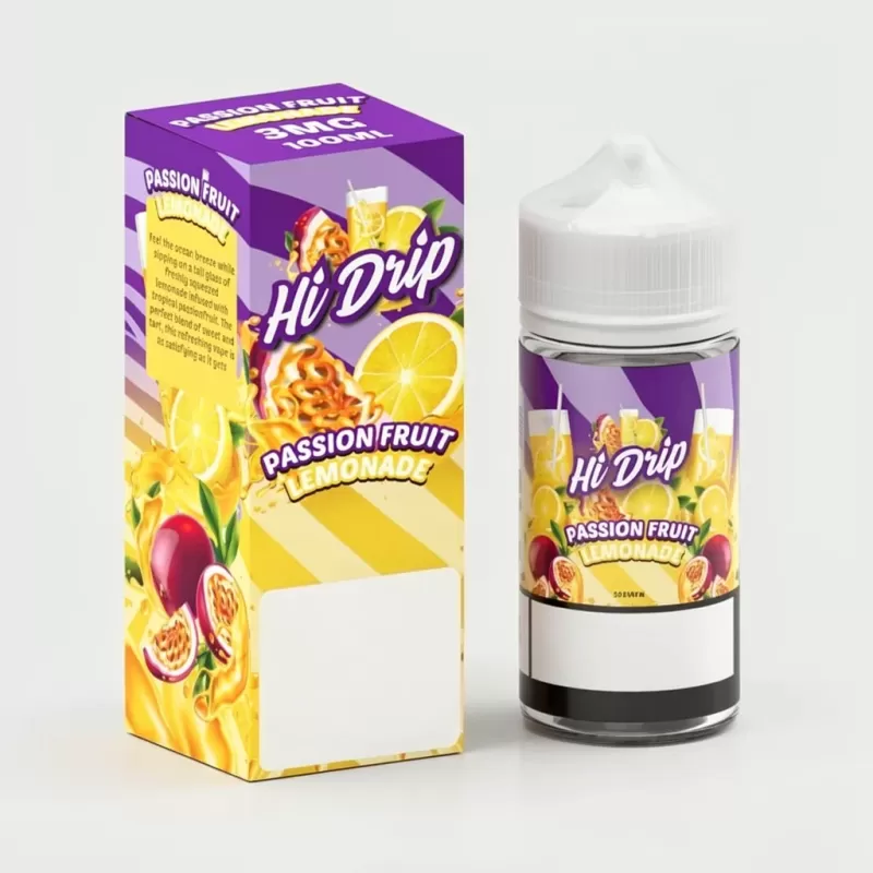 Passion Fruit Lemonade Hi Drip 100mL Vape Juice Made in USA