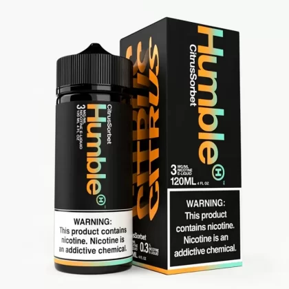 VTR (Citrus Sorbet) – Humble Juice Co. – 120mL Vape Juice