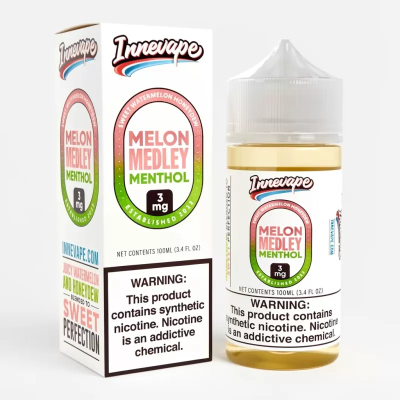 Melon Medley Menthol – Innevape E-Liquids – 100mL Vape Juice
