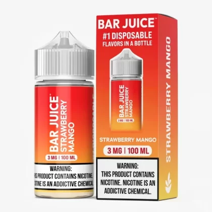 Strawberry Mango – Bar Juice – 100mL Freebase Vape Juice