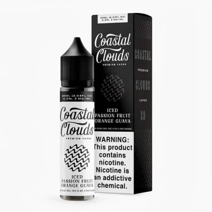 ICED Passion Fruit Orange Guava – Coastal Clouds – 60mL Vape