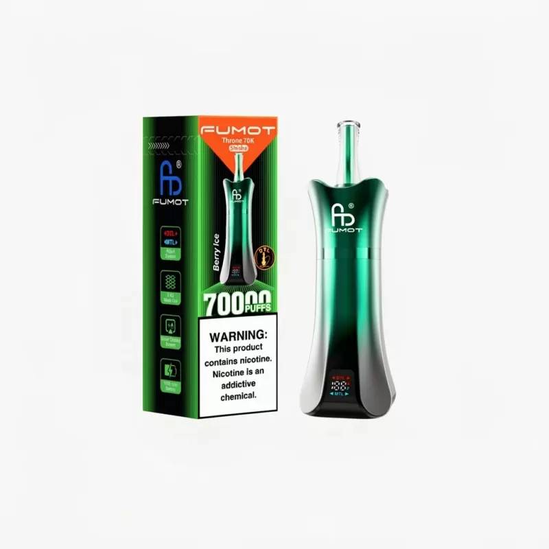 FUMOT Throne 70K Shisha Vape 0.4Ω Mesh - Image 2