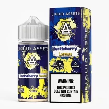 FROZEN Huckleberry Lemon – Liquid Assets – 100mL VG:70% Vape