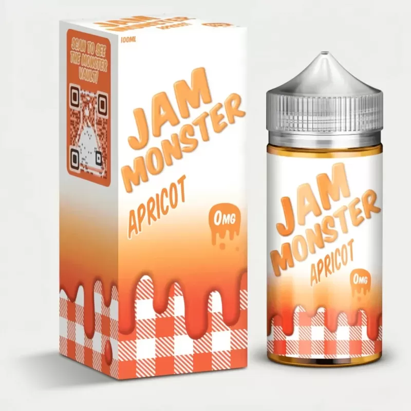 Apricot – Jam Monster – 100mL | Made in USA | Vape Juice