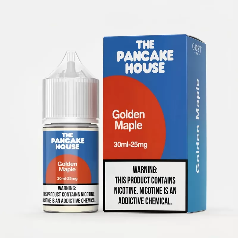 Golden Maple SALT – The Pancake House – 30mL Nic Salt Vape