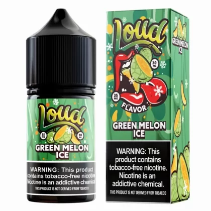 Green Melon Ice SALT by Loud – Melon Salt Nicotine E-Liquid